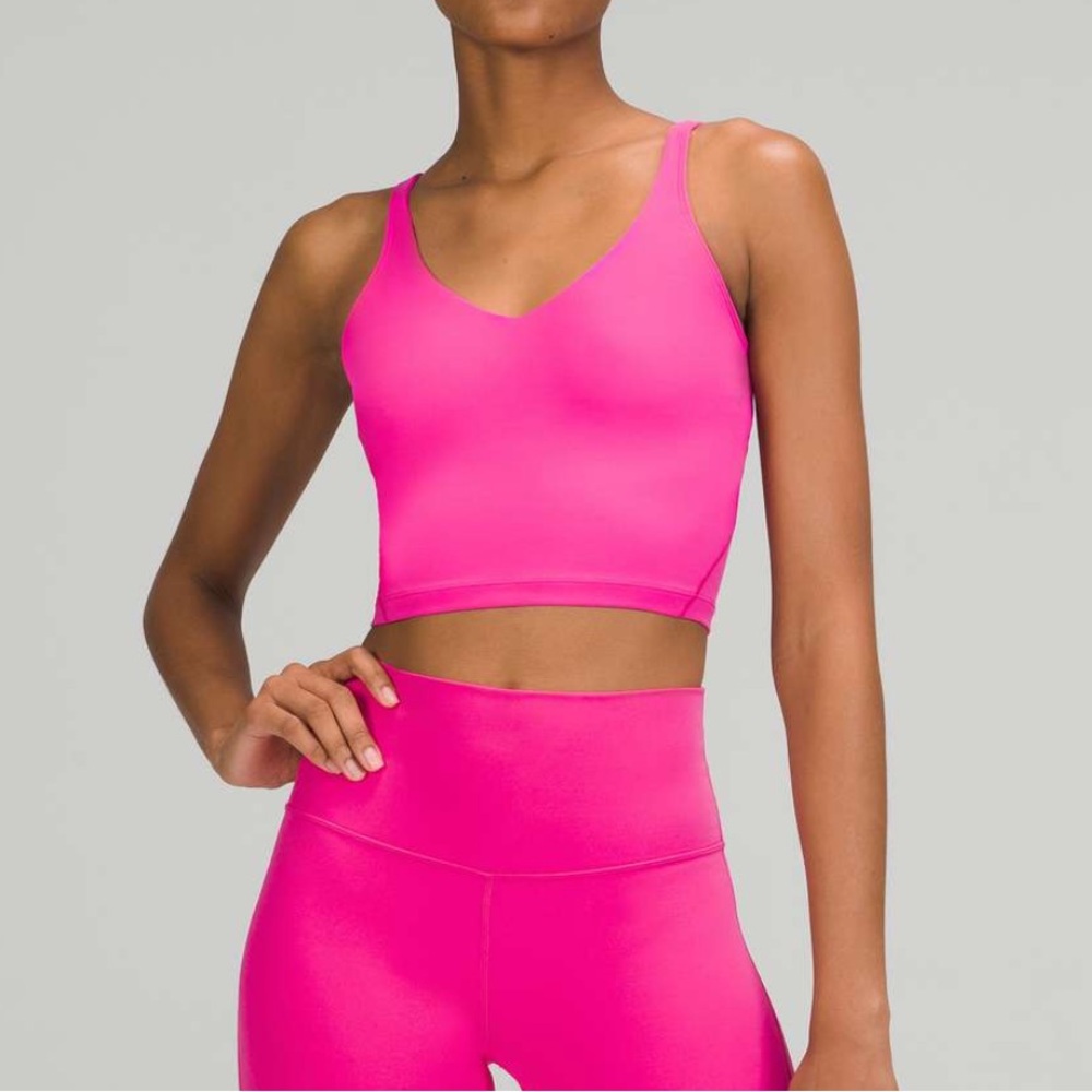 Lululemon Athletica Pink Tank Top